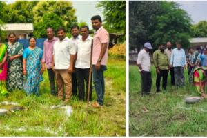 మహిళా భవనానికి శంకుస్థాపన 