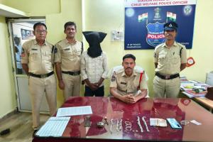 బంగారు, వెండి ఆభరణాల చోరీ – నిందితుడి అరెస్ట్