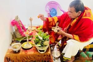 వినాయక చవితి పండగ శుభాకాంక్షలు తెలిపిన పోచారం.