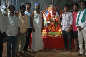 గ్రామాల్లో వెల్లువెత్తిన గణపతి నవరాత్రి సందడి 