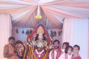 మహా చండీ అవతారంలో అమ్మవారు