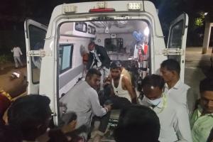 ఇంటి నిర్మాణ పనులు చేస్తున్న కూలీలకు 11కెవి వైర్లు తగిలి నలుగురు కూలీలకు తీవ్ర గాయాలు