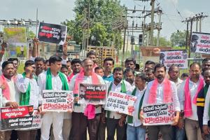 కాళేశ్వరం నీళ్లున్నా సాగుకు నీరేది.. పంటలకు కరెంటేది?