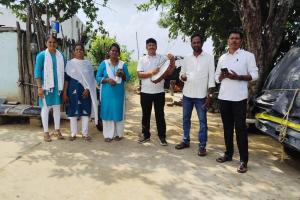 కరువు ముప్పు నివారణకై  కళాజాత  అవగాహన