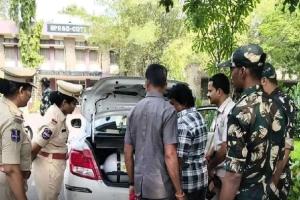 రామంతాపూర్ సీడీటీఐలో పోలీసుల మాక్ డ్రిల్.. భద్రతా ఏర్పాట్ల పరిశీలన