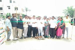 సీసీఐ ఆధ్వర్యంలో పత్తి కొనుగోలు కేంద్రం ప్రారంభం