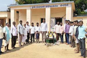 గాంధీ స్ఫూర్తితో గ్రామాభివృద్ధికి బాటలు
