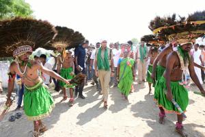 ఆదిలాబాద్ జిల్లా, తాంసీ మండలం గిరిగామ లో ‘పోలీసులు మీకోసం’ కార్యక్రమం