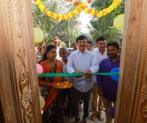 మంత్రి పొంగులేటి స్వగ్రామం లో ఇందిరమ్మ ఇండ్లు ప్రారంభం..