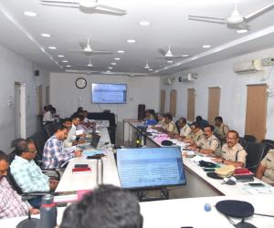 వరంగల్ పోలీస్ కమిషనరేట్‌లో నేర సమీక్షా సమావేశం