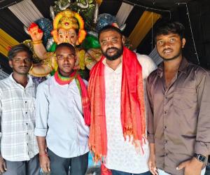 ఎర్రవల్లిలో వైభవంగా గణేష్ నవరాత్రోత్సవాలు