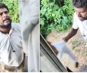 బస్సు టైర్ల కింద తొక్కించి చంపుతా కొడకా